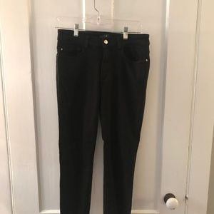 Zara Basic denim Black jean leggings